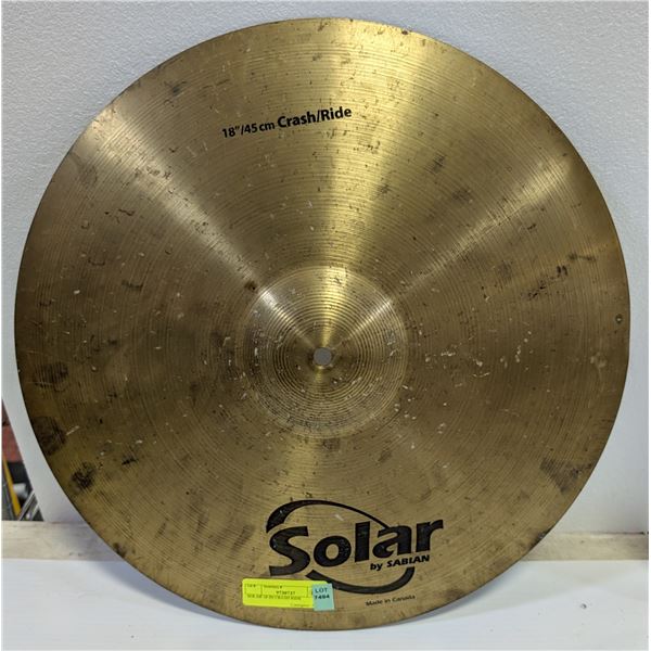 SOLAR 18 IN CRASH RIDE