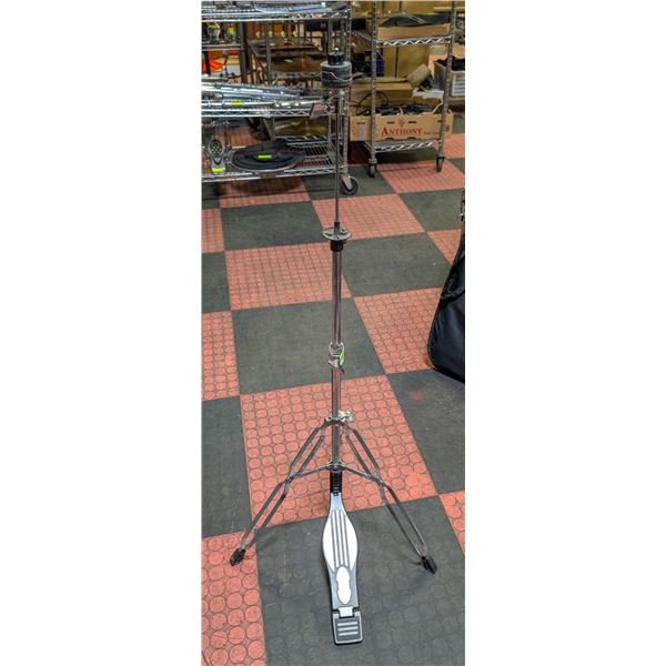 FOLDING CHROME HI HAT STAND