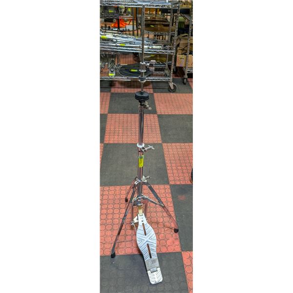 FOLDING CHROME HI HAT STAND
