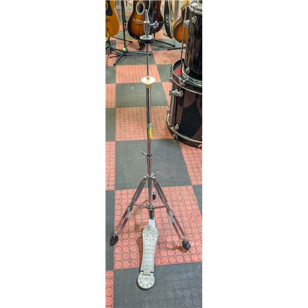 FOLDING CHROME HI HAT STAND