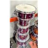 Image 2 : TAMA DRUM KIT RED