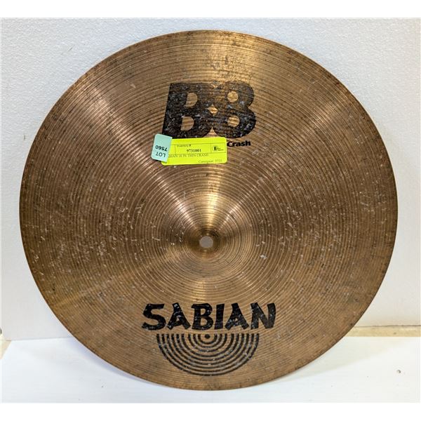 SABIAN 16 IN THIN CRASH