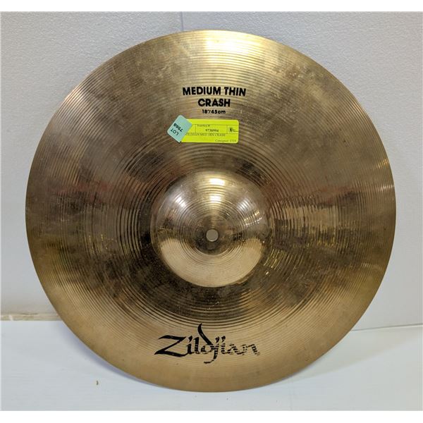 ZILDJIAN MED 18IN CRASH