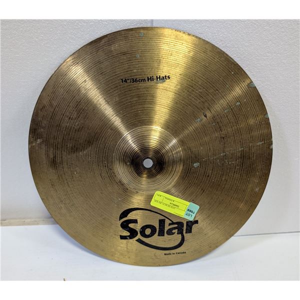 SOLAR 14 IN HI HAT