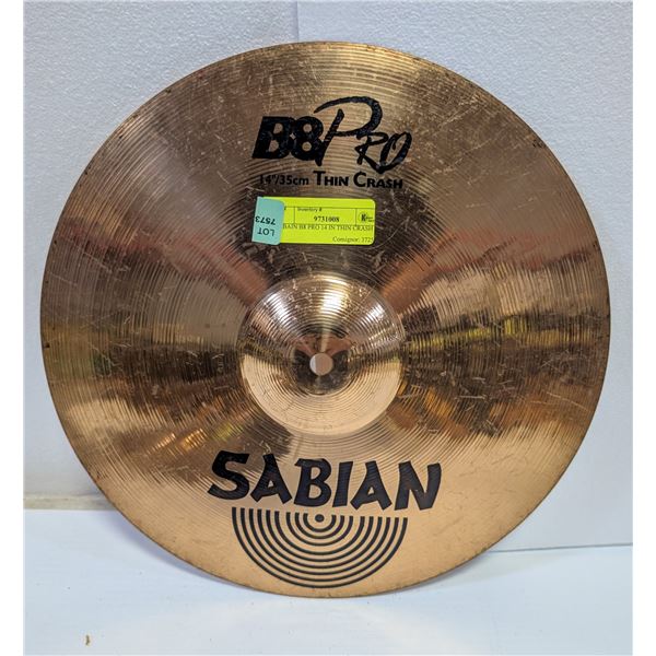 SABAIN B8 PRO 14 IN THIN CRASH