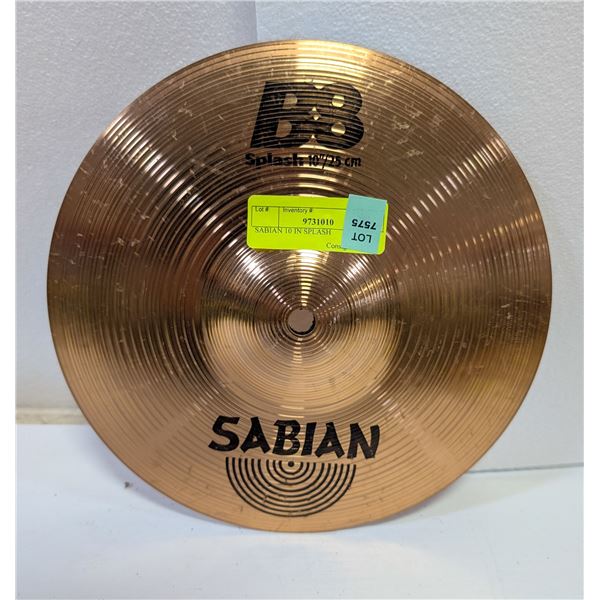 SABIAN 10 IN SPLASH