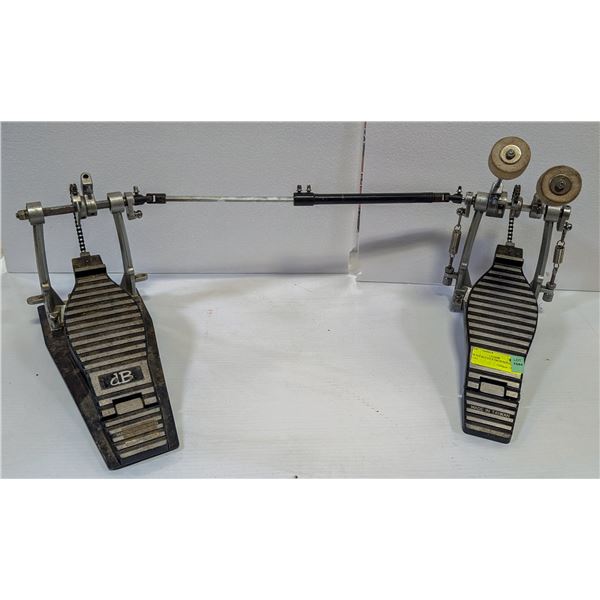 DB DOUBLE KICK DRUM PEDALS RARE