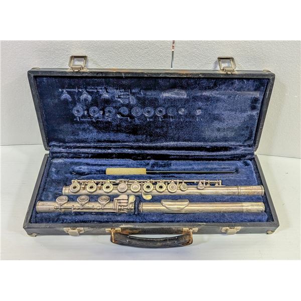 ARTLEY SILVER FLUTE WITH CASE VINTAGE