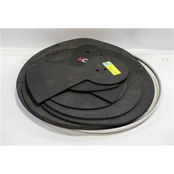 ASSORTED DRUM MUTE PADS