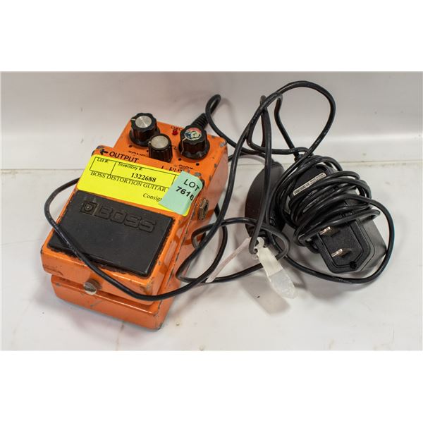 BOSS DISTORTION GUITAR PEDAL