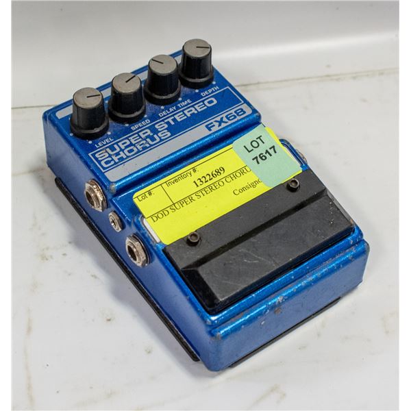 DOD SUPER STEREO CHORUS PEDAL