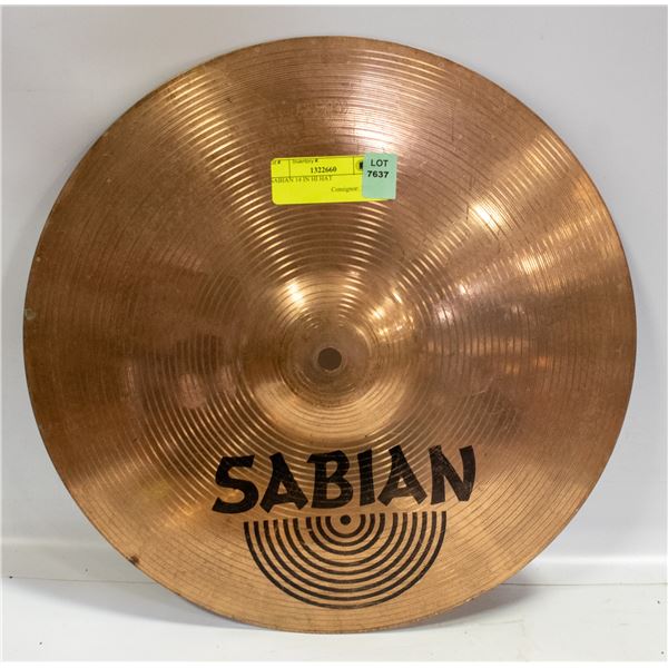 SABIAN 14 IN HI HAT
