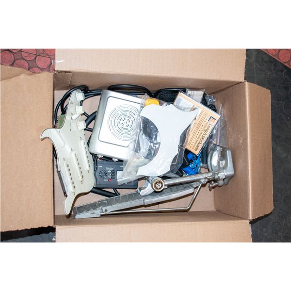 LOT OF GUITAR PARTS AND ACCESSORIES