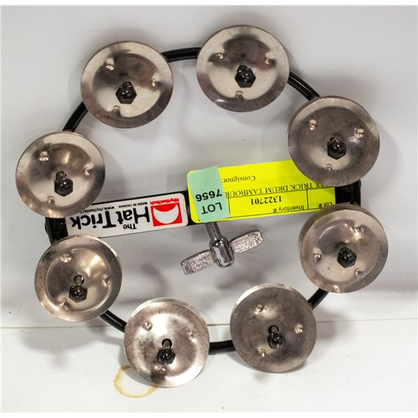 HAT TRICK DRUM TAMBOURINE