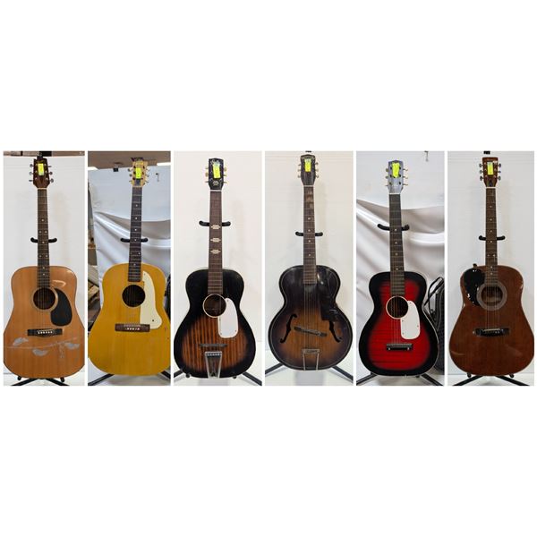 FEATURE LOTS: VINTAGE ACOUSTIC GUITARS