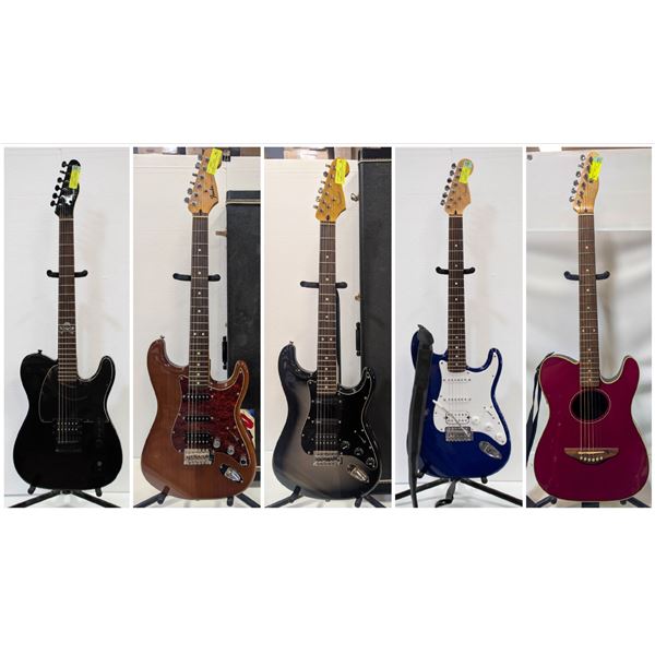 FEATURED LOTS: FENDER & SQUIRE GUITARS
