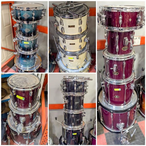 FEATURED LOTS: DRUM KITS