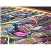 Image 4 : Paul Lalande Abstract Painting, 16.5”x8”, Framed 19.5”x11”