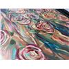 Image 4 : Original Floral Abstract Painting Signed Paul Laplante with Frame