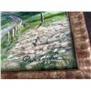 Image 3 : Paul Lalande Signed Landscape Painting with Lightning, Framed 21.5x17.5"