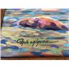Image 3 : Original Paul Lalande River Rocks Oil Painting, 19.5x15.5”