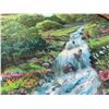 Image 4 : Landscape Painting by Paul Lavandell with Creek, 21.5x17.5" Framed