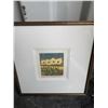 Image 3 : Framed Limited Edition Floral Print 16x15 in, Image 6.5x6 in