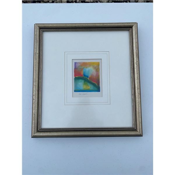 Paul La Garde Framed Abstract Art With 14.5x15.5 Frame
