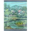 Image 4 : Paul Lalande 2001 Framed Landscape Painting, 16.5x17.5 Frame