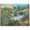 Image 2 : Paul Lalande Framed Landscape Painting 23.5x20.5"