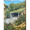 Image 3 : Paul Lalande Framed Landscape Painting 23.5x20.5"