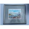 Image 1 : Paul Lalande Original Watercolour Landscape, Framed 20 x 18 in