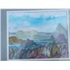 Image 2 : Paul Lalande Original Watercolour Landscape, Framed 20 x 18 in