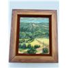 Image 1 : Mountain Landscape Painting, Signed, 12x10, Framed 16x14