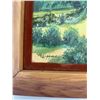 Image 3 : Mountain Landscape Painting, Signed, 12x10, Framed 16x14