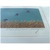 Image 4 : Ronald David Thang "Swallows in the Rye" Framed Signed Print 22.5x13.5