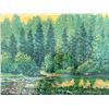 Image 2 : Paul Laflame Signed Landscape Painting, 17x13, Framed 22x17.5