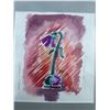 Image 2 : Framed Watercolour "Vegetable or Mineral" Signed 1999, 8x7.5 in Art
