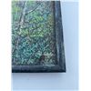 Image 3 : Gail Langer 2008 Original Forest Scene Painting, 12x12 in Frame