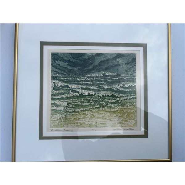 Gertrude Mearsone "Storm Brewing" Signed Limited Edition Print