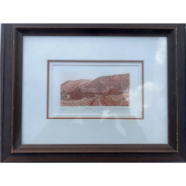 North Country Limited Edition Print by H. Lawton, Framed 15x12"