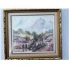 Image 1 : Paul Lalande 1998 Landscape Watercolour Painting, Framed 14x12.5"