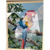 Image 2 : Dallas E. John 1980 "Scarlet Macaw" Limited Edition Print, Framed 45"x39"
