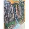 Image 2 : Paul Legarde 2002 Western Mountain Landscape Painting, 36"x32"
