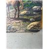 Image 3 : Paul Legarde 2002 Western Mountain Landscape Painting, 36"x32"