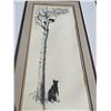 Image 2 : 1975 Clarence P. Adams "Disputed Territory" Framed Print 25.5x12
