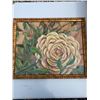 Image 1 : Framed Floral Oil Painting, 21.5" x 17.5" Frame, 19.5" x 15.5" Image