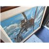 Image 5 : Paul Lalande 1985 Cougar Painting, 37.5x30 in, Framed 48x40.5 in