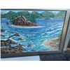 Image 2 : Paul Lalande 2003 Landscape Painting With Frame, 42.5x31 Inches
