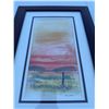 Image 2 : Paul Lalande Framed Landscape Painting, 11.5x6 Inch Art, 19x13.5 Inch Frame